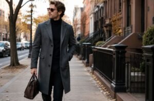 A Structured Wool Coat That Never Looks Dated